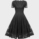 Mara - Floral Lace Dress