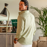 Kai | Lightweight Long-Sleeve Linen Shirt for Men's Summer