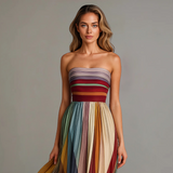 Isola | Long Dress with Elegant Details