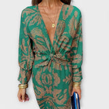 Oriana - Elegant Long-Sleeved Dress