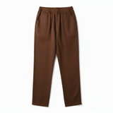 Cotton Harem Trousers for Women with Elastic Waist and Side Pockets