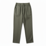 Cotton Harem Trousers for Women with Elastic Waist and Side Pockets
