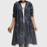 Sandra - Long Raincoat for Comfort