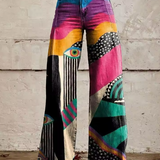 Talia - Boho Chic Flare Trousers