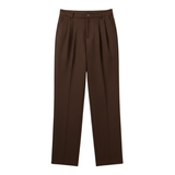 Wide-Leg High-Waisted Trousers for Women – Relaxed Fit for Office and Casual Wear