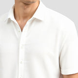 Classic Short-Sleeve Linen Shirt