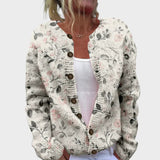 Valéria - Floral Cardigan