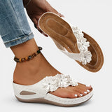 Elena Floral Comfort Sandals