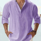 Ivar | Men's Henley Shirt