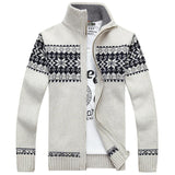Antoine de Vries | Luxury Wool Snowflake Jumper for Men