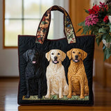 Artisan Handbag - Three Labradors