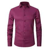 Braony | Classic Long-Sleeve Shirt for Men with a Modern Slim-Fit Cut