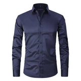Braony | Classic Long-Sleeve Shirt for Men with a Modern Slim-Fit Cut