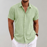 Oliver | Lightweight Short-Sleeve Linen Shirt