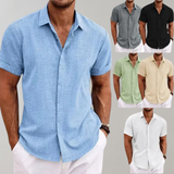 Oliver | Lightweight Short-Sleeve Linen Shirt