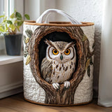 Owl | Handmade Laundry Basket