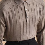 Jelle™ Elegant Fine-Knit Polo for Men