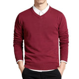 Sanderijn™ Classic Men's Jumper with V-Neck