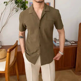 Aiden | Classic Casual Men's Short-Sleeve Summer Shirt