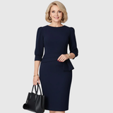 Cláudia | Midi Dress with Refined Lace