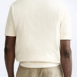 Elegant Knitted Polo with Zip
