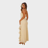 Aurelia - Dress with Ruffles and Thin Straps