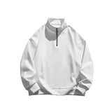 Lorenzo Bianchi | Luxury Men's Jumper with Short Zip and Timeless Style