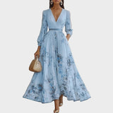 Renata | Elegant Pleated Maxi Dress