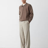 Sweatshirt™ with Polo Collar | Comfortable & Elegant | Relaxed Fit