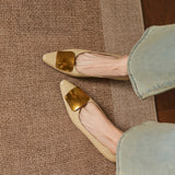Lorea | Genuine Leather Ballet Flats