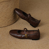Wani | Leather Ballet Flats