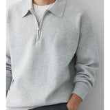 Sweatshirt™ with Polo Collar | Comfortable & Elegant | Relaxed Fit