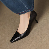 Zala | Genuine Leather Heels