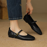 Wani | Leather Ballet Flats
