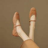 Wani | Leather Ballet Flats