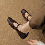 Wani | Leather Ballet Flats