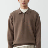 Sweatshirt™ with Polo Collar | Comfortable & Elegant | Relaxed Fit