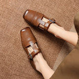 Veyra | Genuine Leather Heels