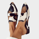 Rory - Chic Cowhide Leather Loafers