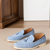 Beige Loafer with Fringe – Elegant and Comfortable