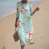 Chic and Comfortable Flowing Maxi Dress