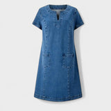 Julia - Soft Denim Dress