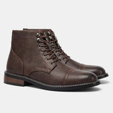 Felix™ Classic Leather Boots for Men with Non-Slip Sole