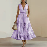 Renata | Elegant Pleated Maxi Dress