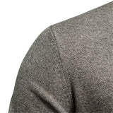 Men's Knitted Cotton Gilet – Casual Comfort with High Collar