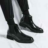 Fabian™ Glossy Chelsea Boots for Men