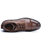 Harm™ Sturdy Boots for Men with Zip and Laces