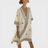 Claire - Elegant and Versatile Beach Dress for Summer Days