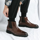 Fabian™ Glossy Chelsea Boots for Men