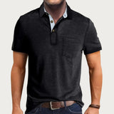 Men's Classic Casual Comfort Short-Sleeve Polo